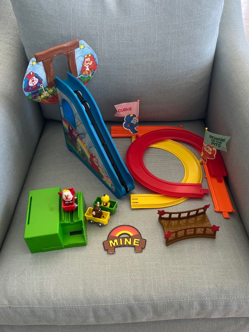 The Most Rare Rainbow Brite 1983 Illco Roller Coaster